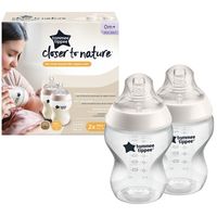 Tommee Tippee Closer To Nature Baby Bottle Pack - 260ml